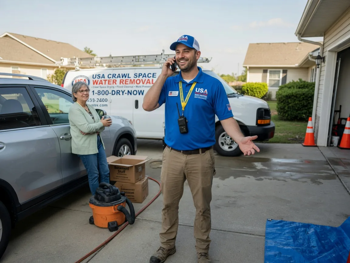 Crawl Space Water Removal Ewing, IL FAQs